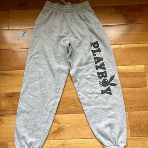 PLAYBOY Heather Gray Joggers